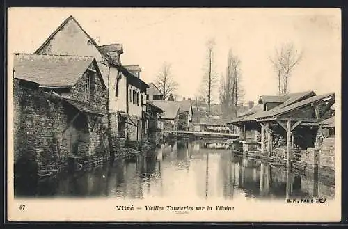 AK Vitré, Vieilles Tanneries sur la Vilaine