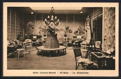 AK Saint-Malo, Hôtel Central-Benoit, Le Palmarium