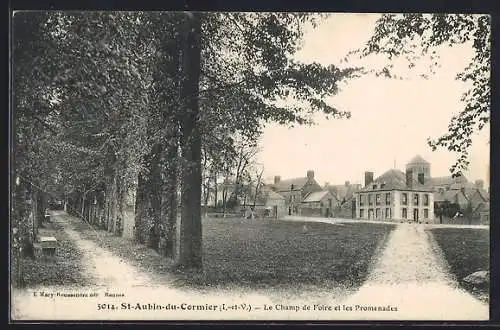 AK St-Aubin-du-Cormier, Le Champ de Foire et les Promenades