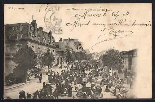 AK Rennes, Marché du Bas des Lices