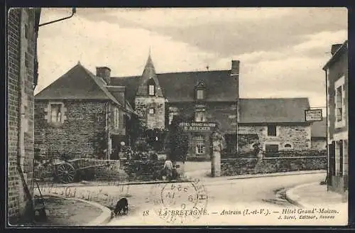 AK Antrain /I.-et-V., Hotel Grand`-Maison