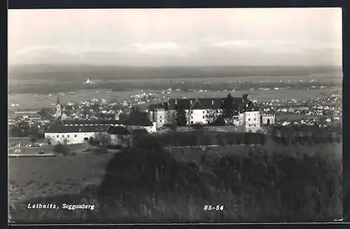 AK Leibnitz, Seggauberg, Blick auf das Schloss