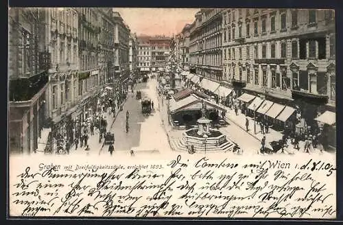 AK Wien, Graben mit Dreifaltigkeitssäule