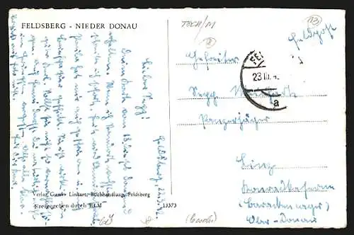 AK Feldsberg /Nieder Donau, Der Dianatempel