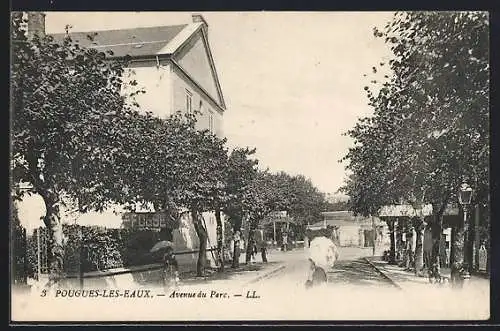 AK Pougues-Les-Eaux, Avenue du Parc