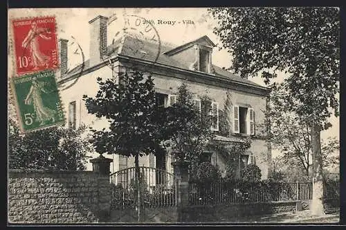 AK Rouy, Villa, Aussenansicht