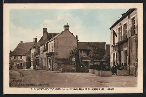 AK Magny-Cours, Grande-Rue et le Bureau de tabacs