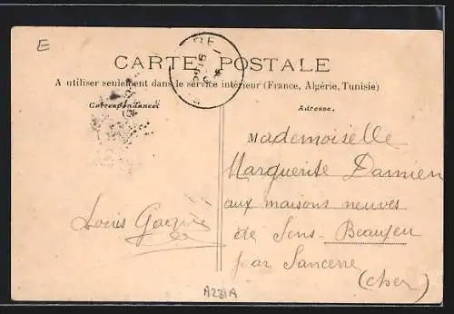 AK Prémery, Faubourg Saint-Nicolas