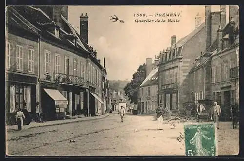 AK Prémery, Quartier de la Halle