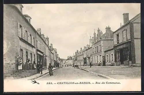 AK Chatillon-en-Bazois, Rue du Commerce