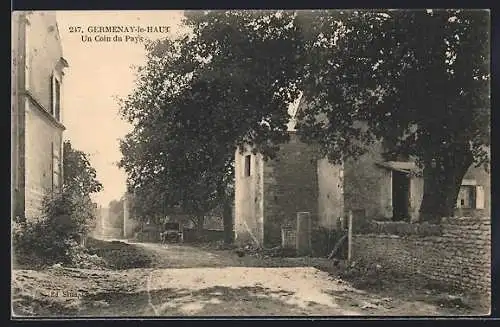 AK Germenay-le-Haut, un Coin du Pays