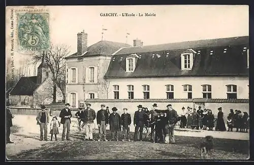 AK Garchy, L`Ecole, la Mairie