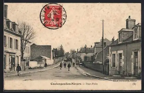 AK Coulanges-les-Nevers, Pont-Patin