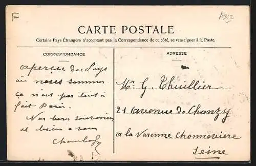 AK Monceaux-le-Comte, Le Moulin