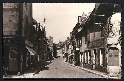 AK Varzy /Nièvre, Rue Delangle