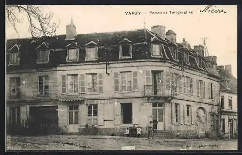 AK Varzy, Postes et Télégraphes