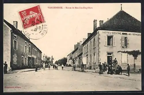 AK Vandenesse, Hotel du Centre & des Voyageurs, Route de Moulins-Engilbert