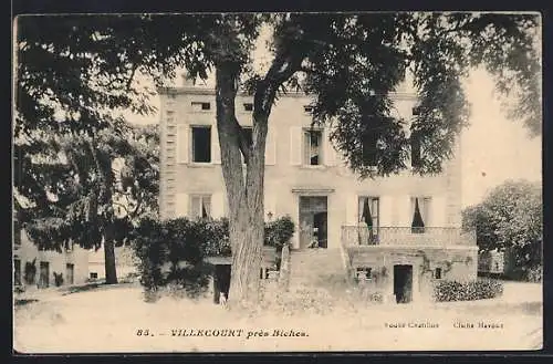 AK Villecourt près Biches, Villa mit Garten