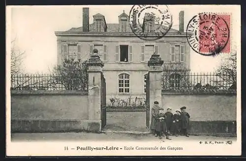 AK Pouilly-sur-Loire, Ecole Communale des Garcons