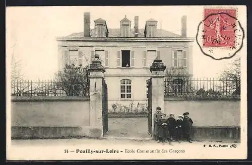 AK Pouilly-sur-Loire, Ecole Communale des Garcons