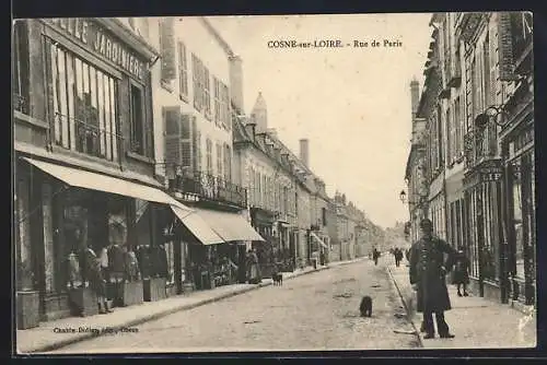 AK Cosne-sur-Lore, Rue de Paris