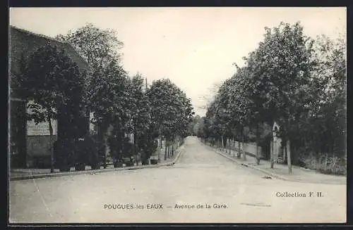 AK Pougues-les-Eaux, Avenue de la Gare