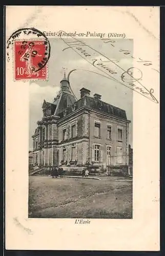 AK Saint-Amand-en-Puisaye, L`École