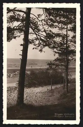 AK Riga, Blick auf den Strand