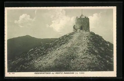 AK Monte Maggiore, Osservatorio