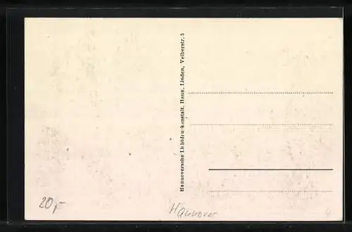 AK Hannover, 9. Deutsches Sängerbundesfest 1924, Festplatz