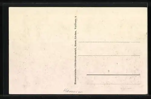 AK Hannover, 9. Deutsches Sängerbundesfest 1924, Besucher auf dem Festplatz