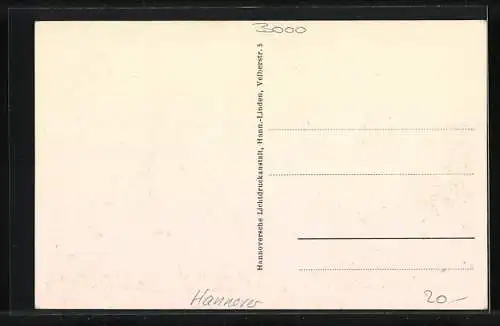 AK 9. Deutsches Sängerbundesfest Hannover 1924, Festplatz