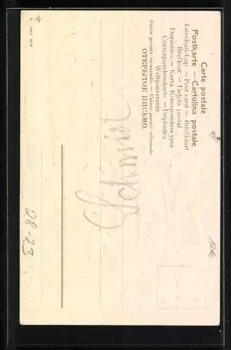 AK Eltern mit Däumling und Geschwistern im Wald