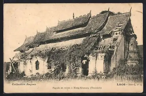 AK Xieng Khouang, Pagode en ruines