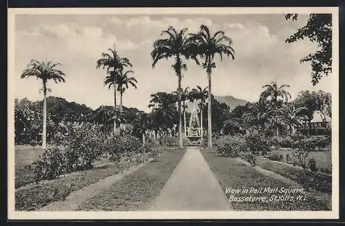 AK Basseterre, View in Pall Mall Square