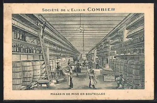 AK Saumur, Société de l`Elixier Combier, Magasin de mise en Bouteilles