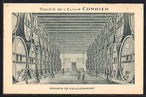 AK Saumur, Société de l`Elixier Combier, Magasin de Vieillissement