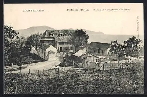 AK Fort-De France, Maison du Gouverneur à Bellevue