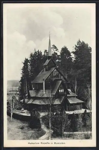 AK Rominten, Hubertus-Kapelle