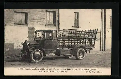 AK Courneuve /Seine, Carrosserie automobile et attelée, L. Danger, 11