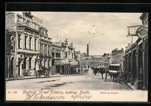 AK Timaru, Stafford Street looking South