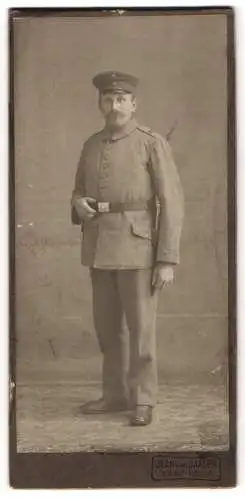 Fotografie Jean van Daalen, Gmünd, Älterer Soldat in Uniform