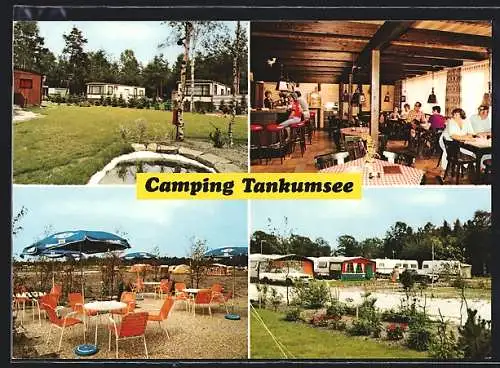 AK Isenbüttel, Campingplatz Tankumsee, Bes. A. Gesten und H. Goldbach, Gaststätte und Café