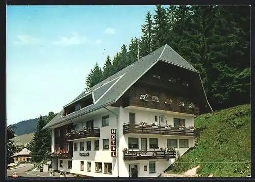 AK St. Blasien /Menzenschwand, Hotel-Pension Silberfelsen von Familie Hüllenbrandt