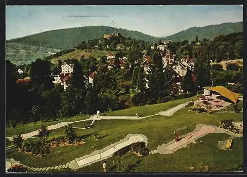 AK Badenweiler /Südl. Schwarzwald, Mini-Golfplatz