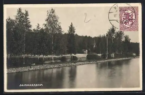 AK Saimaankanava, Landschaft am Wasser