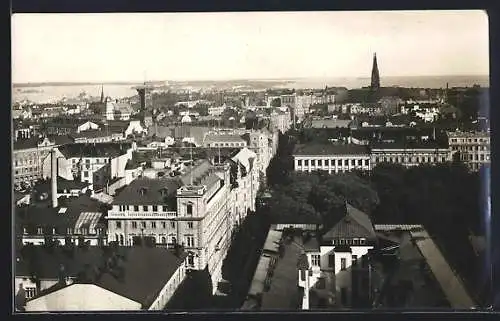 AK Helsinki, Blick über die Stadt