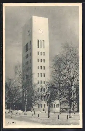 AK Kemi, Hochhaus mit Turm