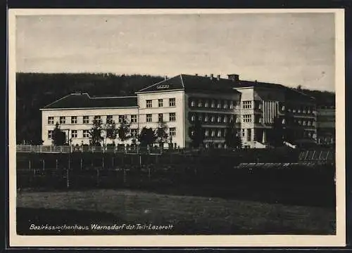 AK Warnsdorf-Varnsdorf, Bezirkssiechenhaus