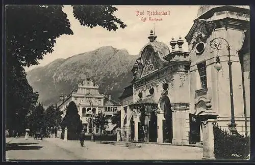 AK Bad Reichenhall, Blick aufs königliche Kurhaus